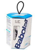 calcetín deportivo babolat blanco con base negra ideal para jugar pádel