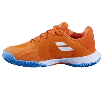 calzado babolat junior para arcilla con gran estabilidad y tracción segura

