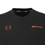Playera Babolat Juan Lebrón Crew Neck Negro para Pádel