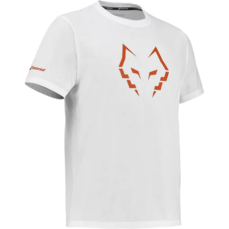 Playera Babolat Juan Lebrón Cotton Tee Blanco para Pádel