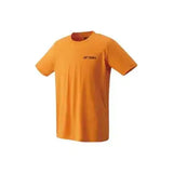 camiseta deportiva yonex para hombre en algodón naranja