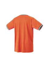 camiseta yonex naranja con estilo deportivo para entrenamientos de pádel