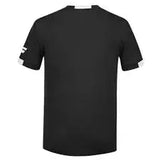 babolat play crew neck tee negra hombre ligera y resistente para entrenar