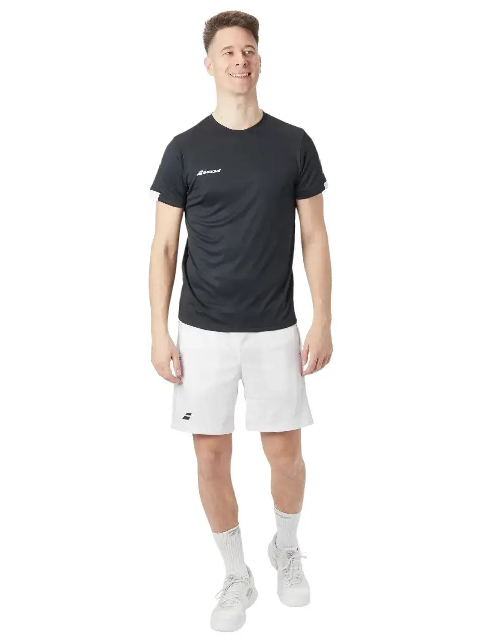 camiseta babolat negra hombre estilo moderno black black versátil