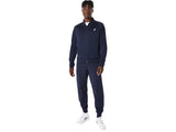 chamarra asics court warm up jacket hombre midnight con tejido comodo para deportes de raqueta