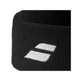 cintillo deportivo babolat negro con logo para tenis y padel