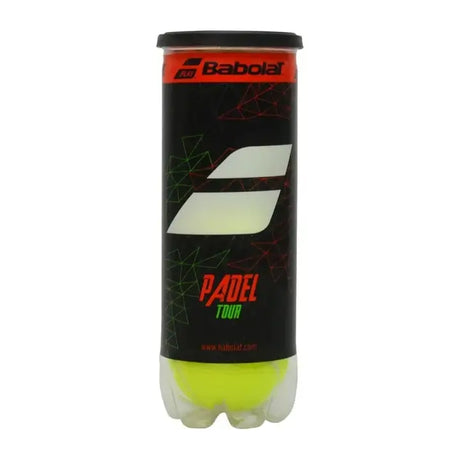 bote de pelotas babolat padel tour x3 ideal para todo tipo de pista