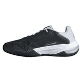 calzado adidas courtjam control 3 padel color negro con detalles plateados