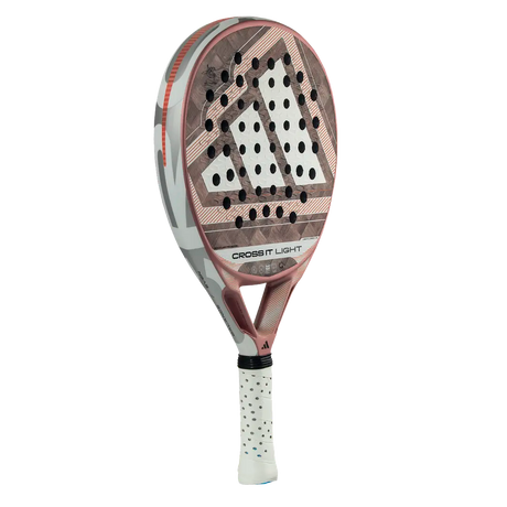 pala padel adidas cross it light con forma redonda y balance bajo para precisión