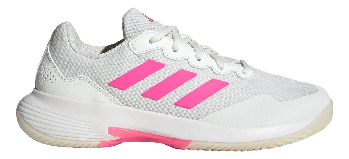 Tenis Adidas Gamecourt 2.0 Blanco/Rosa para Pádel Mujer