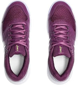 tenis asics dedicate 8 mujer clay con malla transpirable en el empeine
