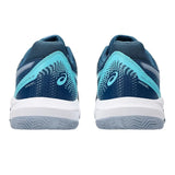 tenis asics dedicate 8 clay hombre con malla transpirable y suela espiga