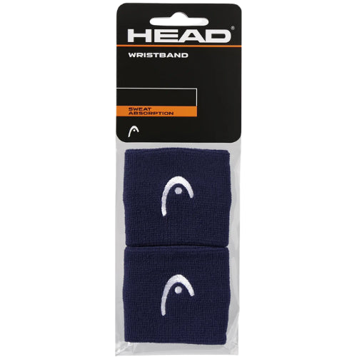 Muñequera Head 2.5'' Azul Marino para Pádel