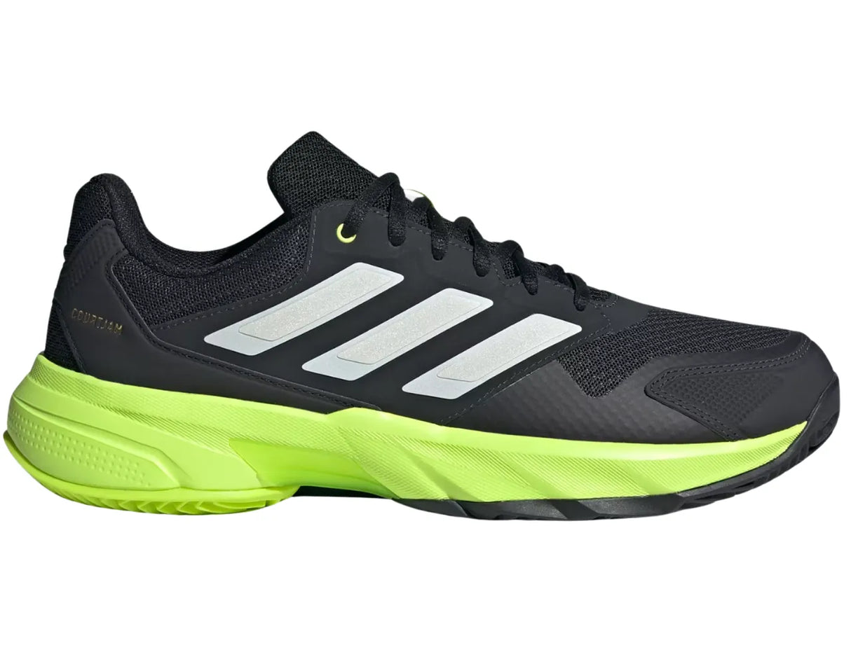 Tenis Adidas CourtJam Control 3 Clay Negro Fosfo para Pádel Hombre
