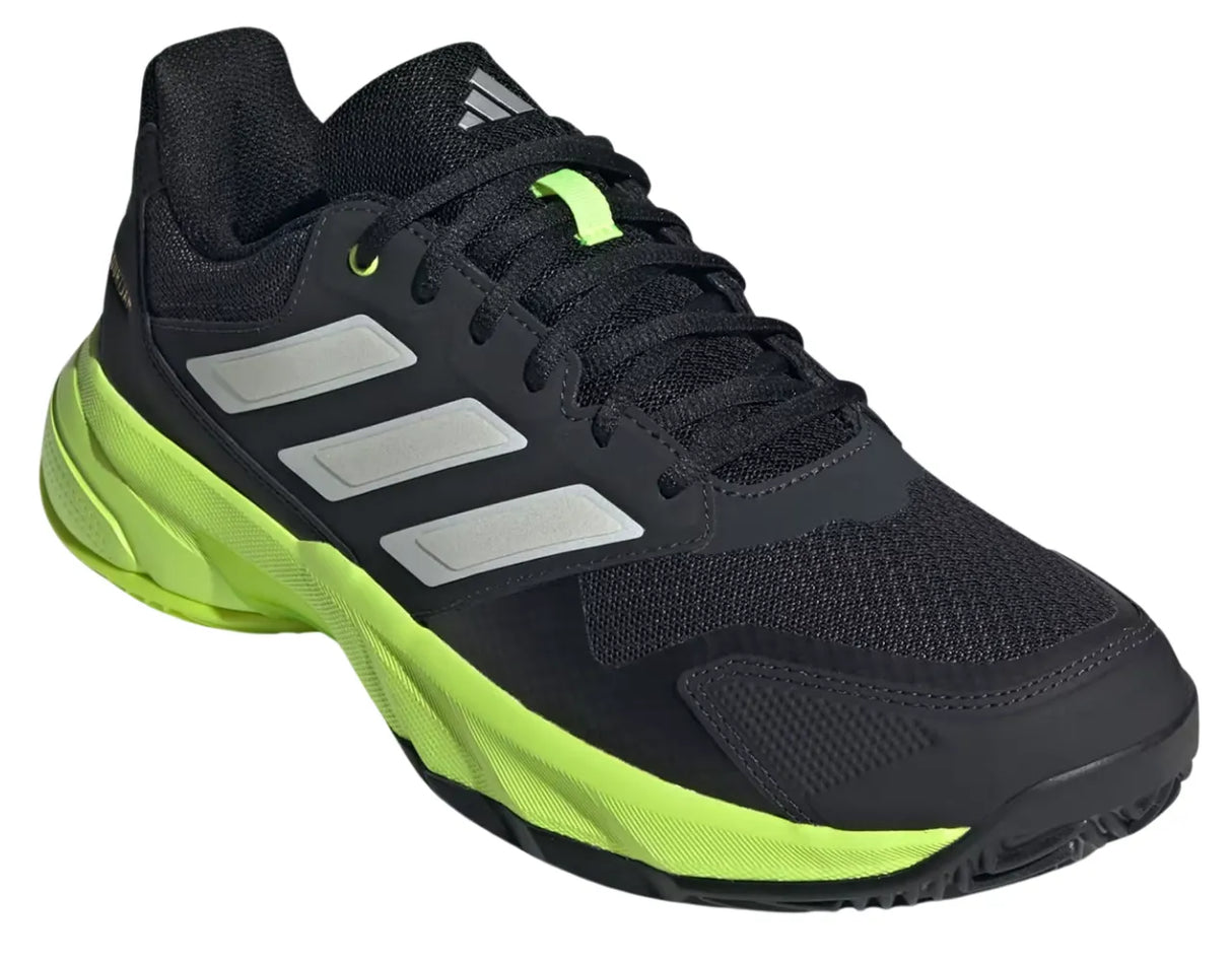 Tenis Adidas CourtJam Control 3 Clay Negro Fosfo para Pádel Hombre