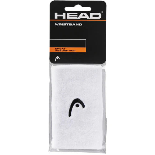 Muñequera Head 5'' Blanca para Pádel