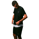 Playera Deuce Tee Midnight Negro Hombre para Pádel