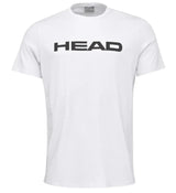 Playera Head Club Basic Blanca para Pádel