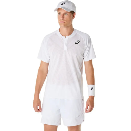 Polo Asics Match Actibreeze Blanco para Pádel