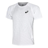 Playera Asics Match Actibreeze Manga Corta Blanca para Pádel
