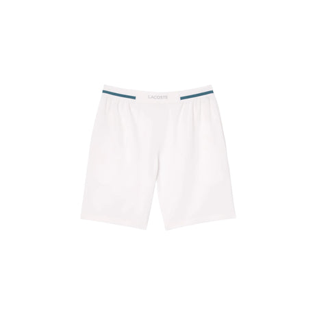 Short Lacoste Novak Djokovic Blanco para Pádel