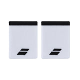 Muñequera Babolat Blanca/Negra Pack x2 para Pádel