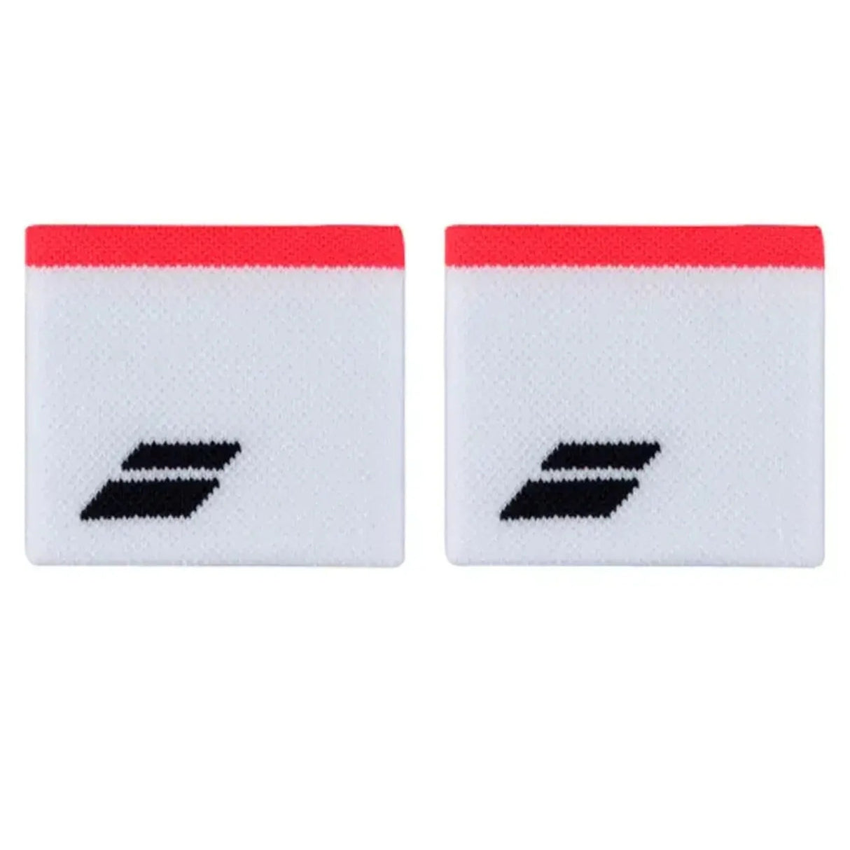 Muñequera Babolat Blanca/Rosa Pack x2 para Pádel