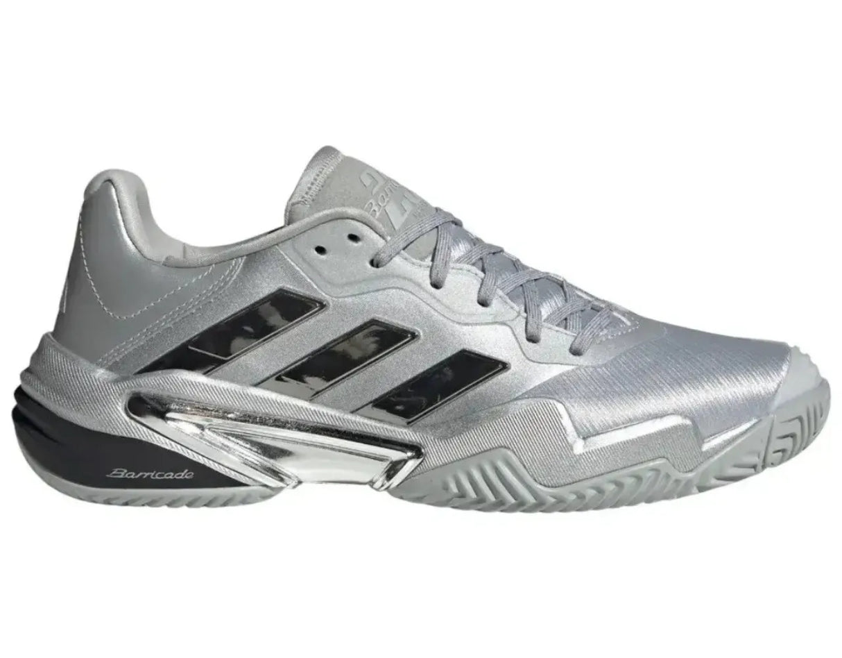 Tenis Adidas Barricade 13 Plata Edición 25 Aniversario para Pádel