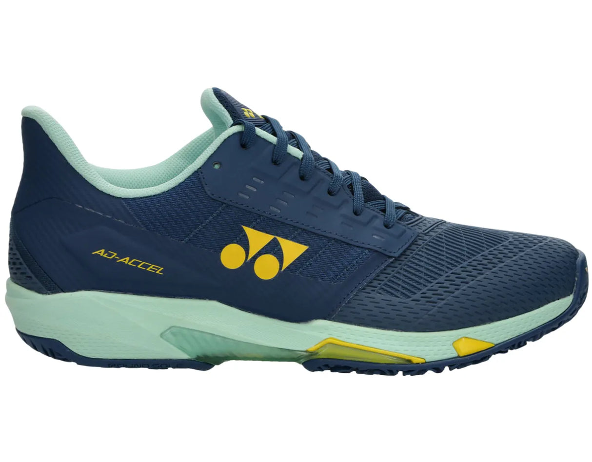 Tenis Yonex A3 Accel Azul Marino/Menta para Pádel