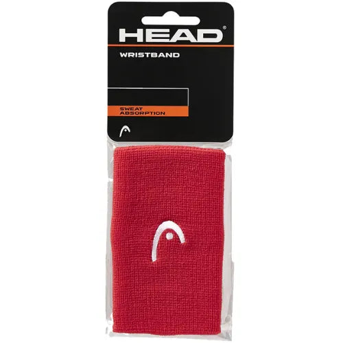 Muñequera Head 5'' Roja para Pádel