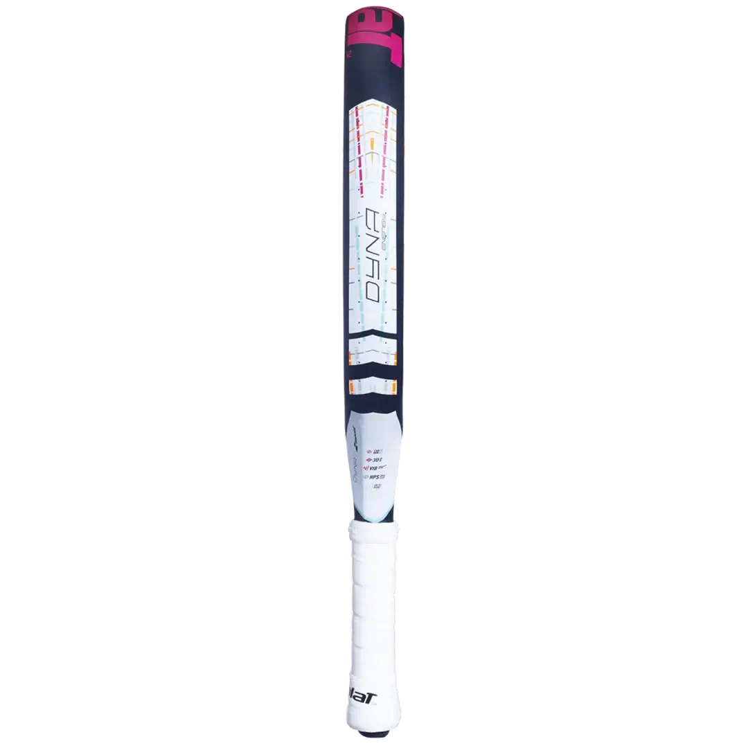 pala babolat dyna energy 2025 con forma redonda y control suave