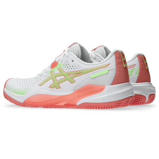 Tenis Asics Gel-Challenger 15 Padel Blanco Coral para Pádel Mujer