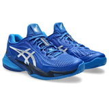 zapatillas asics court ff 3 clay novak azul respuesta rápida
