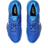 tenis asics court ff 3 clay novak blue tuna silver para padel