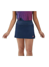 falda yonex club team azul marino para pádel mujer con diseño deportivo