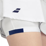 babolat play skirt blanca mujer con diseño 360 motion sin costuras críticas