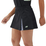 falda mujer yonex negra de secado rápido y diseño ergonómico