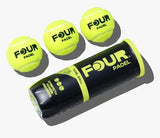pelotas four padel x3 para juego regular y controlado