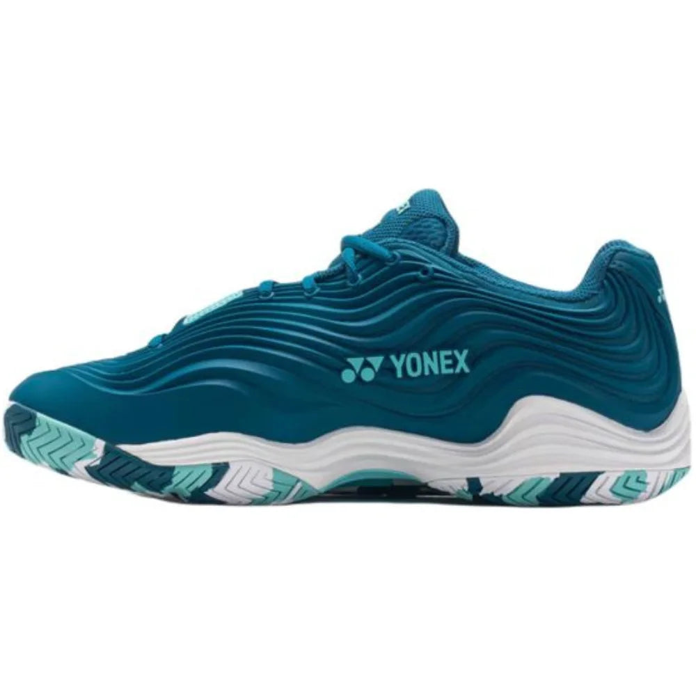 tenis yonex hombre fusionrev 5 menta vista lateral con diseño ligero para jugar padel