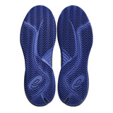 zapatillas asics challenger negro azul para control y estabilidad en pádel