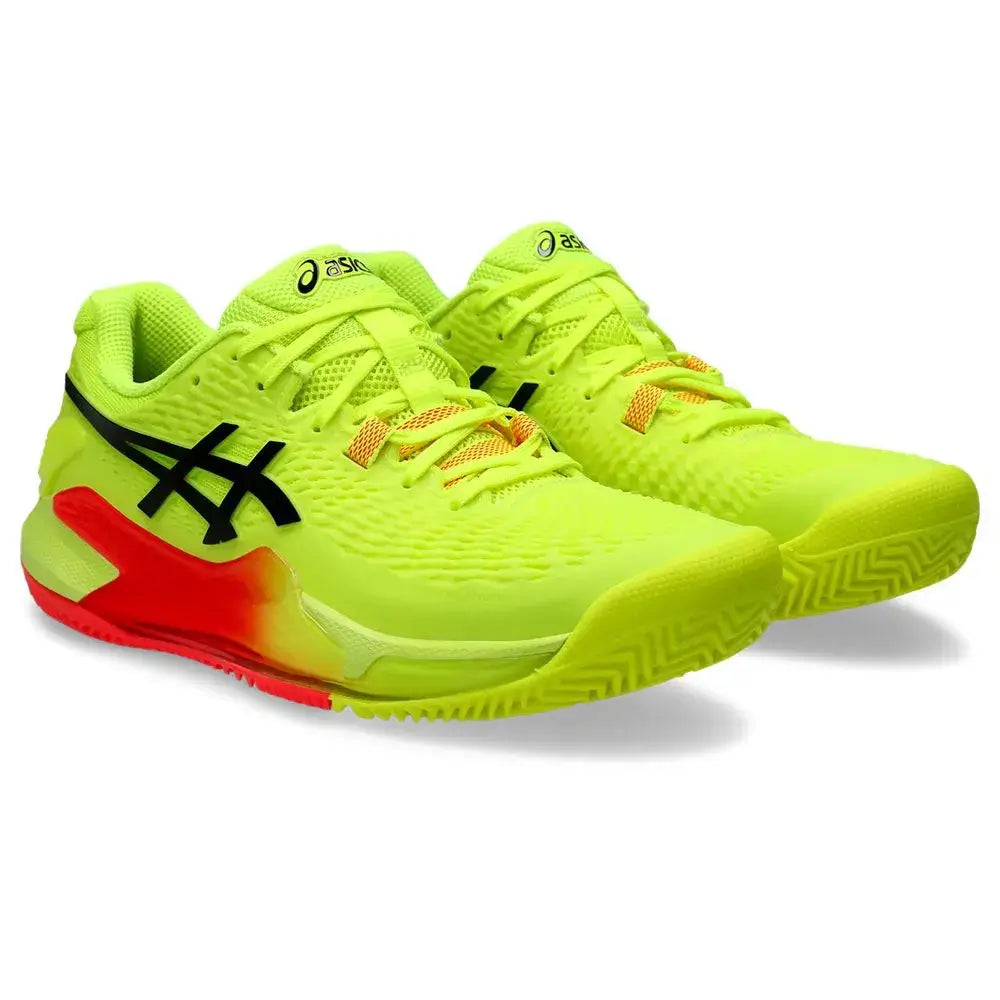 calzado padel mujer asics clay resolution 9 ligero y flexible