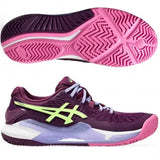 asics gel-resolution 9 padel women color profundo y diseño dinámico