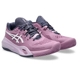  zapatillas asics padel mujer gel-resolution x color ube blanco