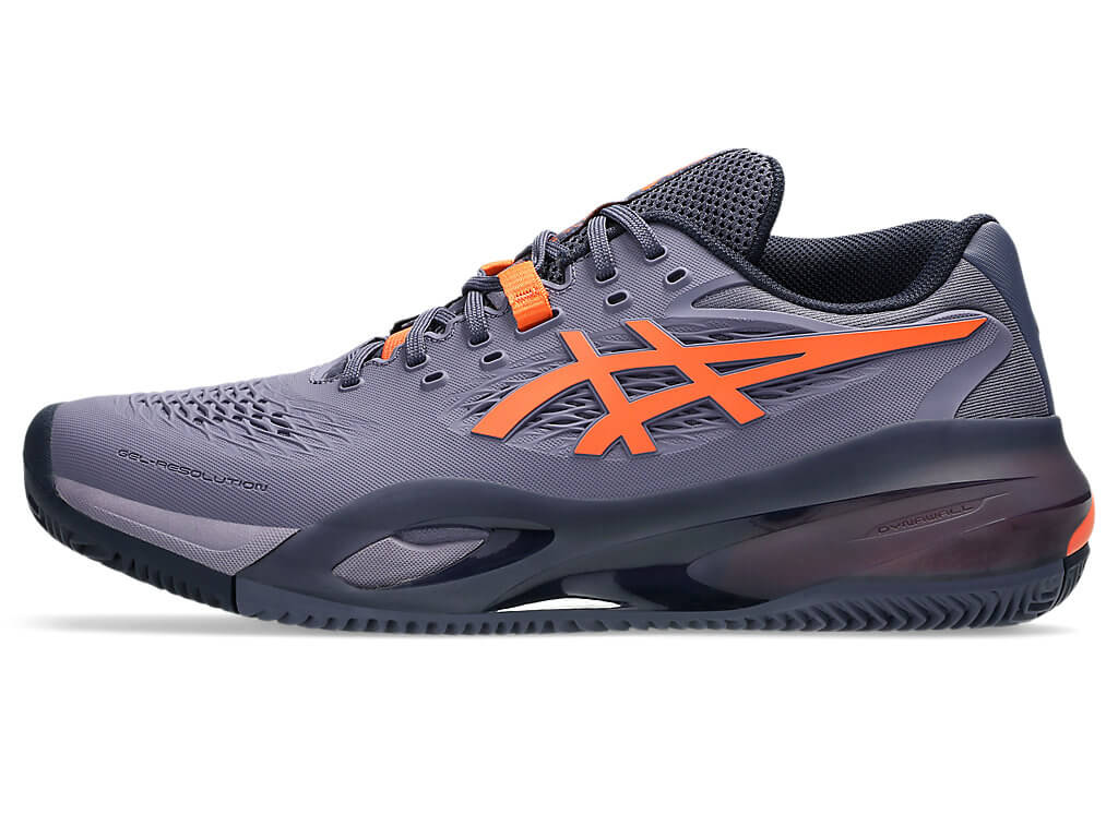 zapatillas asics gel-resolution x padel control en movimientos rápidos