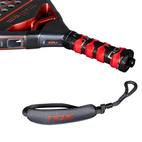pala padel nox genius 18k alum rugosa para efectos