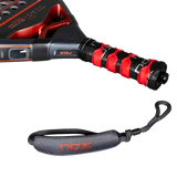 pala padel nox genius 18k alum rugosa para efectos