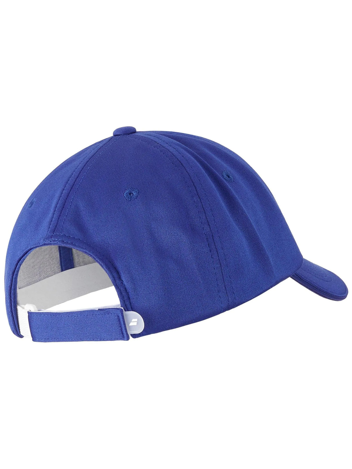 gorra deportiva babolat azul tamaño infantil con cierre ajustable