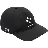 gorra lacoste negra daniil medvedev edición especial con logo dm