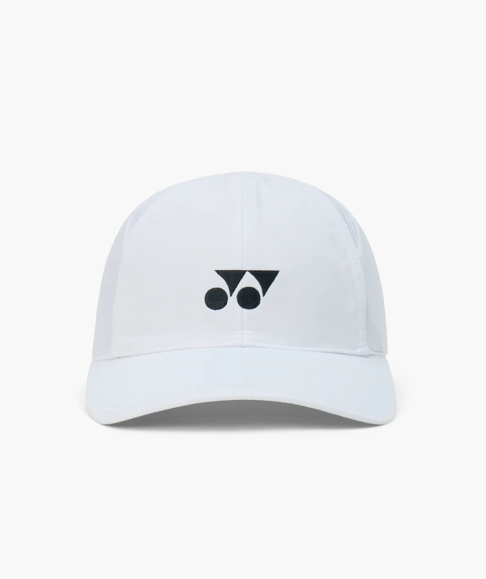 gorra deportiva yonex color blanco con diseño transpirable para pádel