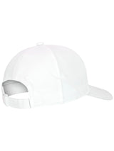 gorra asics training blanca con estilo deportivo y visera protectora
